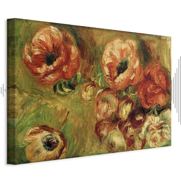 Quadro - Pierre-Auguste Renoir – Les Anémones