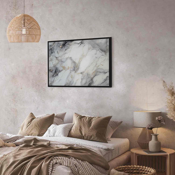 Quadro - Elegant marble – stone structures in neutral colours