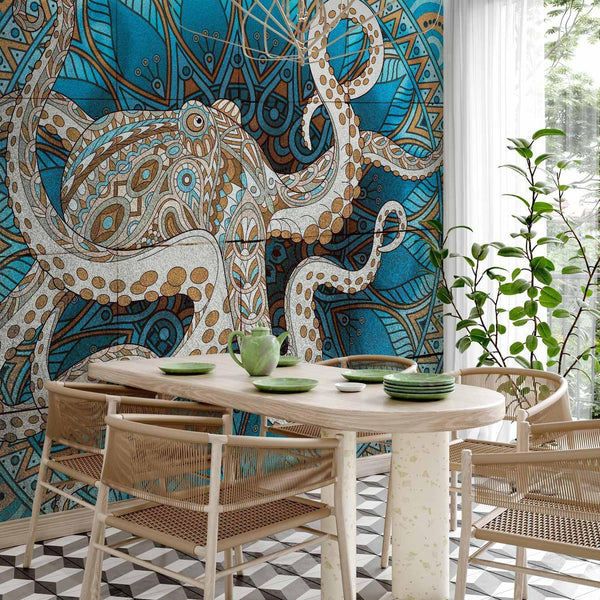 Carta da parati - Zen Octopus