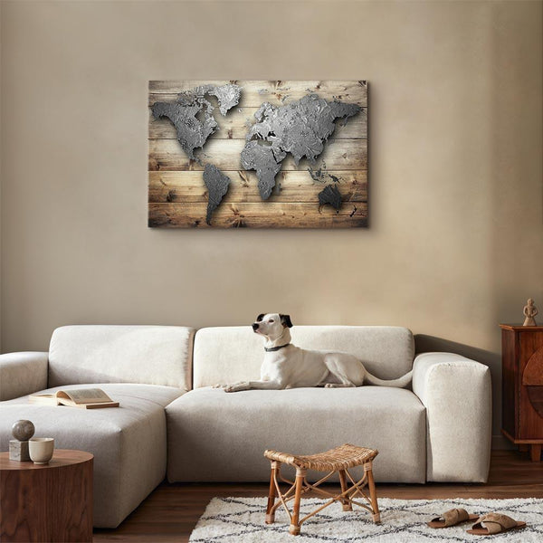 Quadro - Silver World