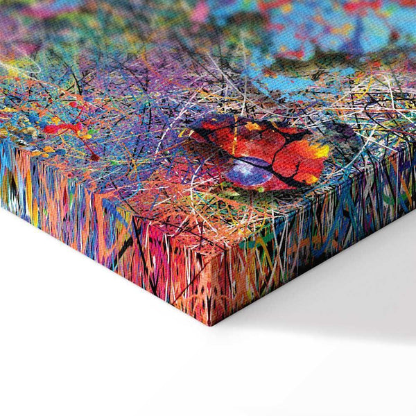 Quadro - Map: Jackson Pollock inspiration