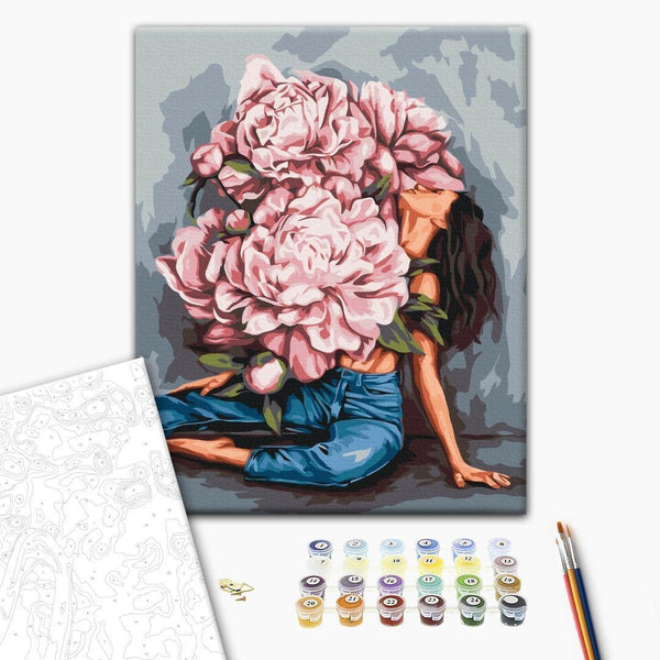 Quadro fai da te - Peony lover