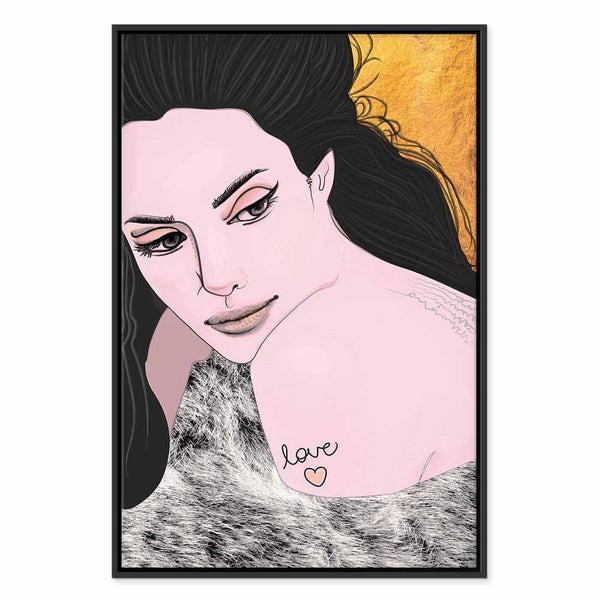 Quadro - Sensual and Love (1 Part) Vertical