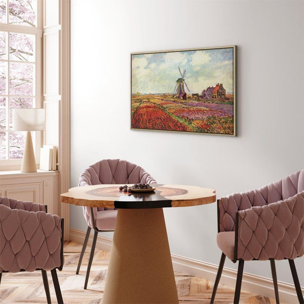 Quadro - Claude Monet – Tulip Fields with Windmill