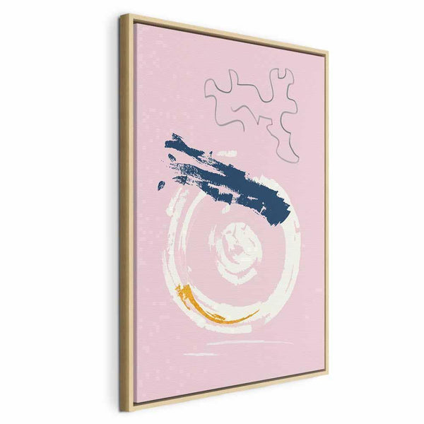 Quadro - Pink Accent (1 Part) Vertical
