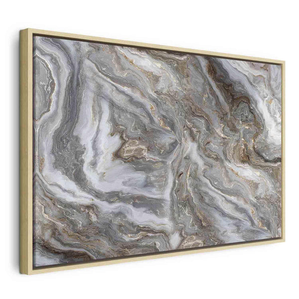 Quadro - Stone abstractions – marble structures in neutral shades