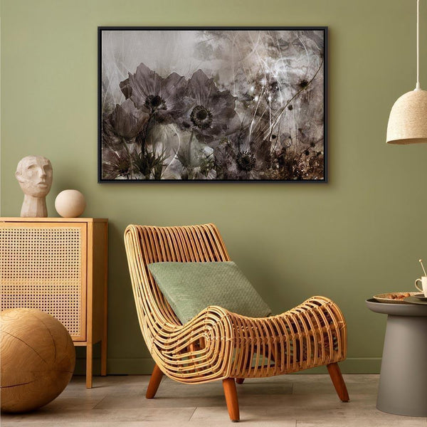 Quadro - Anemones in Sepia (1 Part) Wide