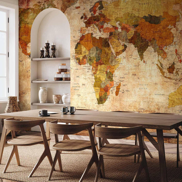 Carta da parati - Old World Map