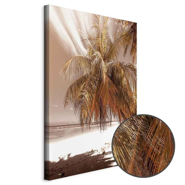 Quadro - Palm Shadow (1 Part) Vertical