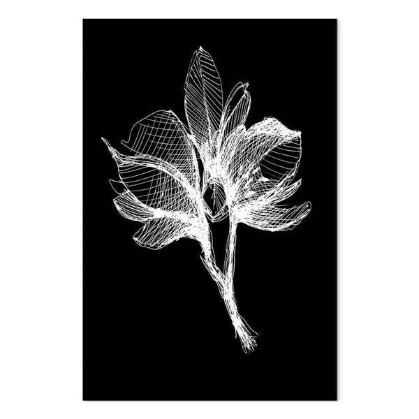 Quadro - Night Flower (1 Part) Vertical