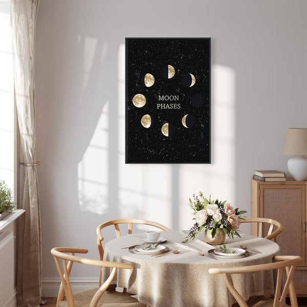 Quadro - Lunar Cycle (1 Part) Vertical