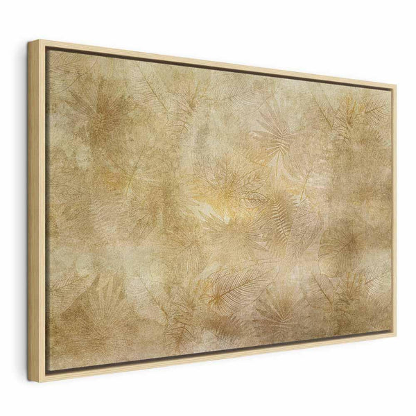 Quadro - Vintage Leaves (1 Part) Wide
