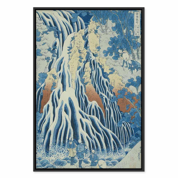 Quadro - Hokusai Katsushika – Kirifuri Fall on Kurokami Mount