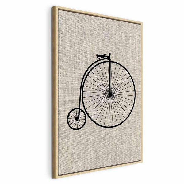 Quadro - Vintage Bicycle (1 Part) Vertical