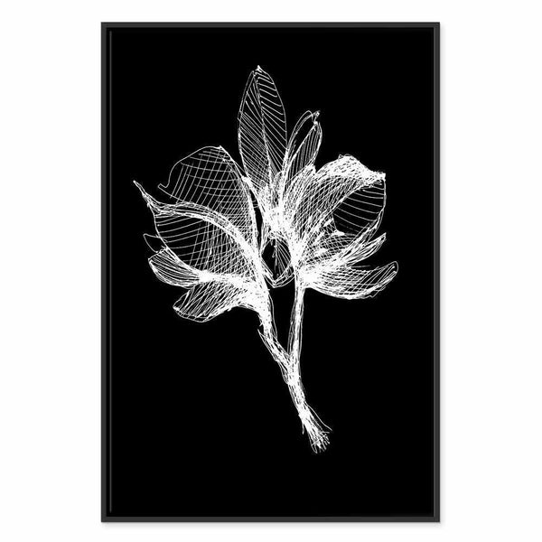 Quadro - Night Flower (1 Part) Vertical