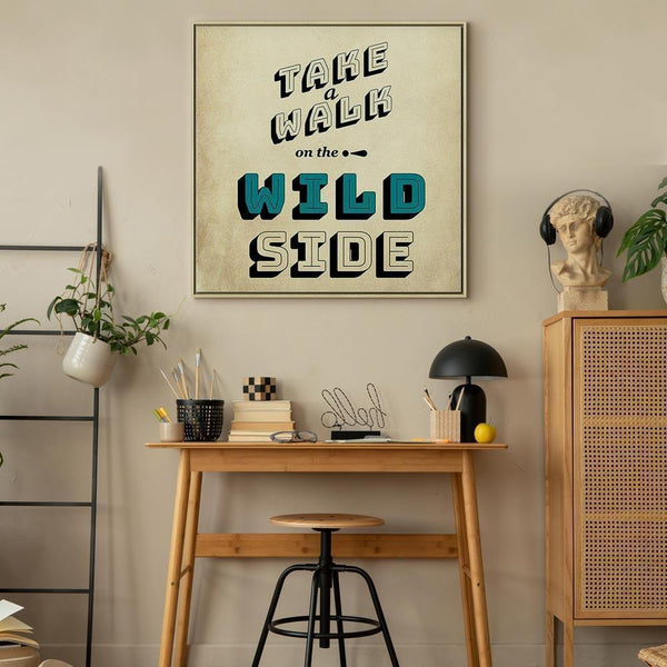 Quadro - Take Walk on the Wild Side (1 Part) Square