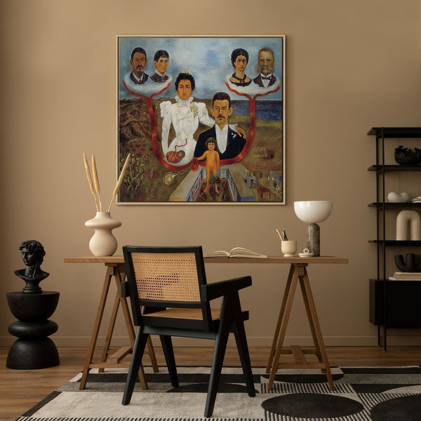Quadro - Frida Kahlo – My Grandparents, My Parents and I