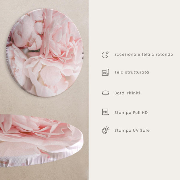 Quadro rotondo - Franz Marc – Blue Horse