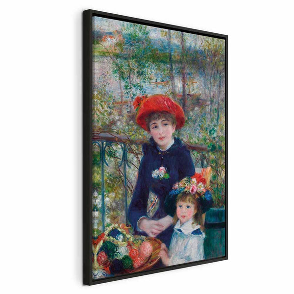 Quadro - Pierre-Auguste Renoir – Two Sisters (On the Terrace)