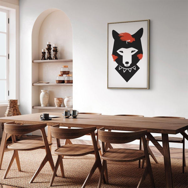 Quadro - Polite Fox (1 Part) Vertical