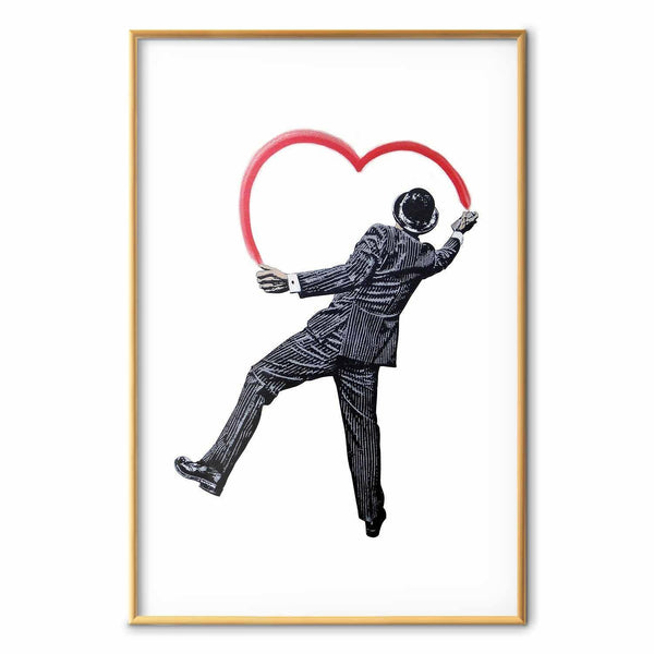 Poster - Elegant Graffiti Artist