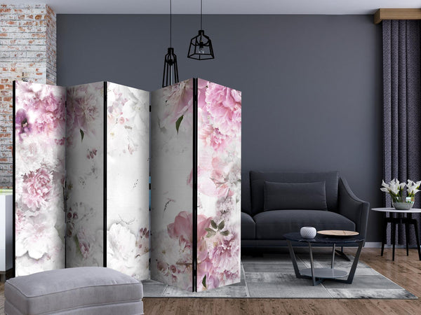 Paravento - Dancing peonies II
