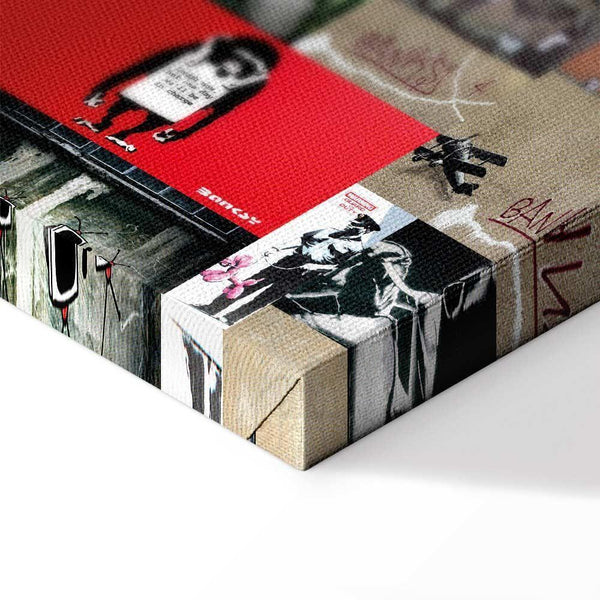 Quadro - Art of Collage: Banksy IV