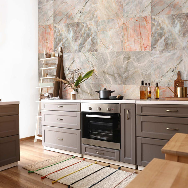 Carta da parati - Puzzle di marmo