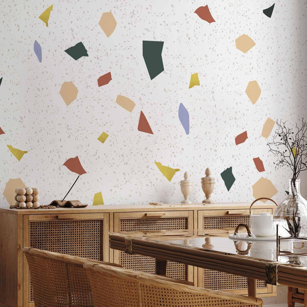 Carta da parati - Subtle Terrazzo Pattern