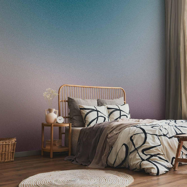 Carta da parati - Nostalgic Gradient - Gradient Composition in Subdued Colors