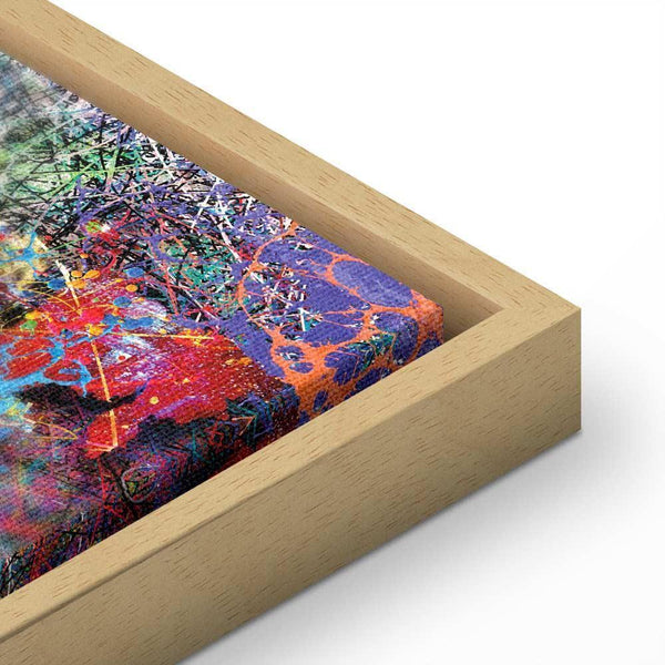 Quadro - Map: Jackson Pollock inspiration