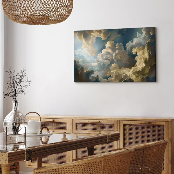 Quadro - Sun and Shadows: A Theatrical Display of Nature High Above the Earth