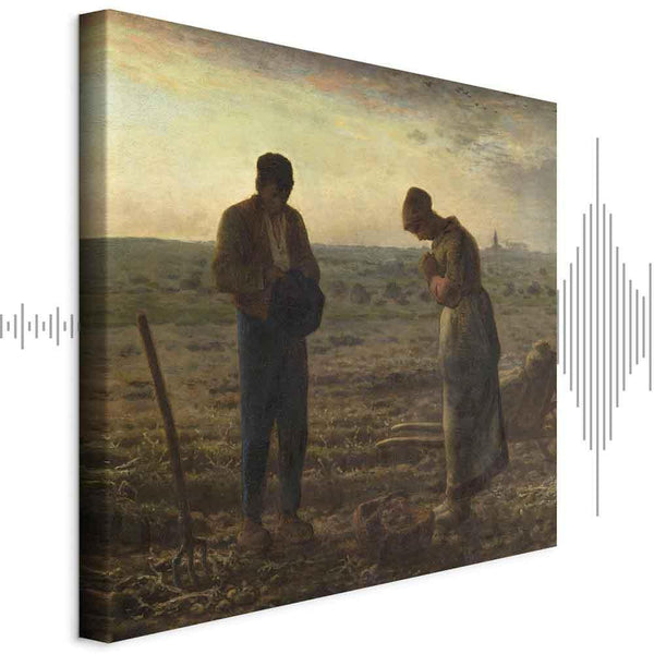 Quadro - Jean-François Millet – The Angelus