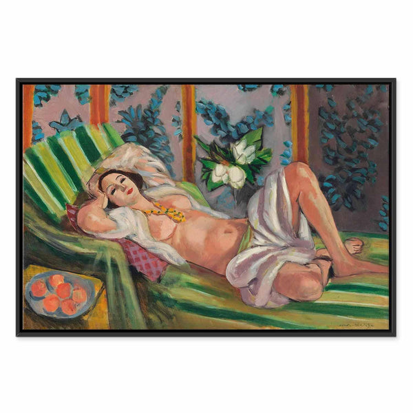 Quadro - Henri Matisse – Reclining Odalisque with Magnolias