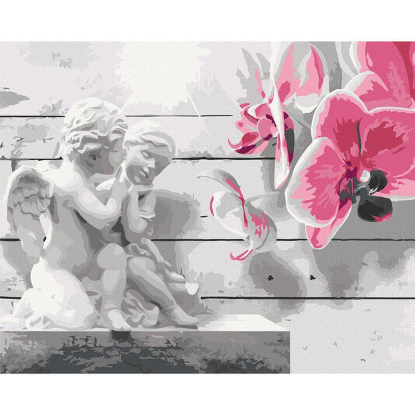 Quadro fai da te - Angels (Pink Orchid)