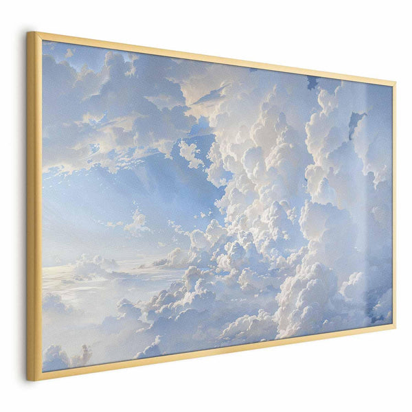 Poster - The Sun Revealing Cloud Secrets: Spectacular Sky Images