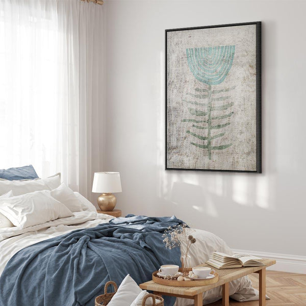 Quadro - Blue Lily (1 Part) Vertical
