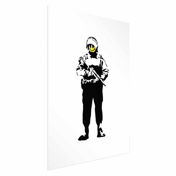 Poster - Smiling Policeman