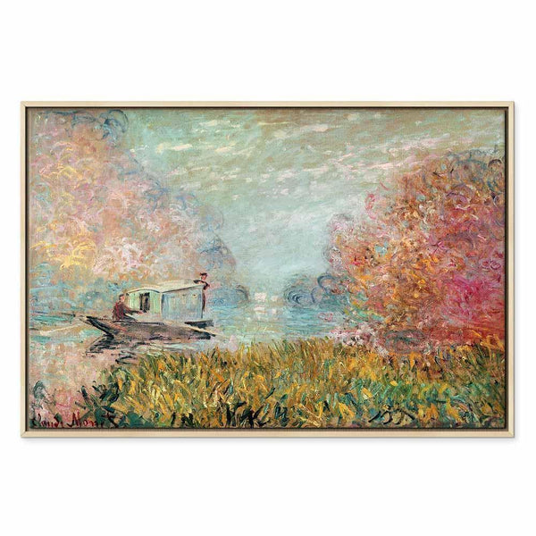 Quadro - Claude Monet – Boat on the Seine
