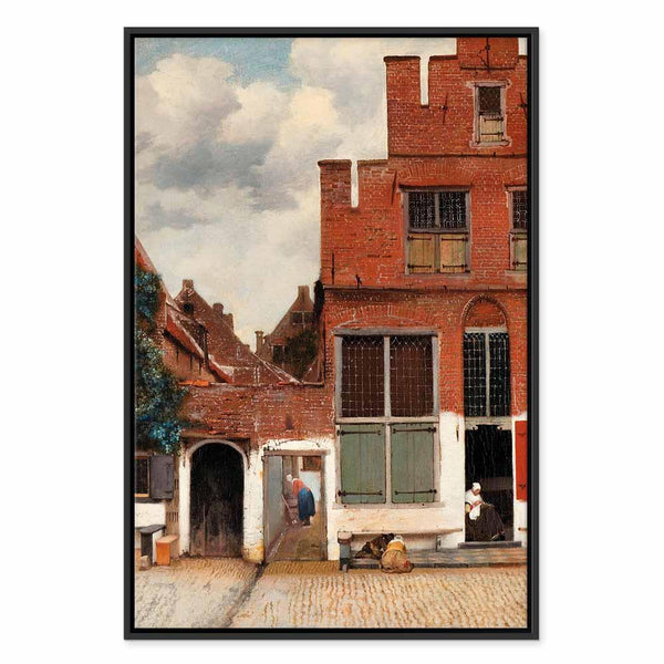 Quadro - Jan Vermeer – The Little Street