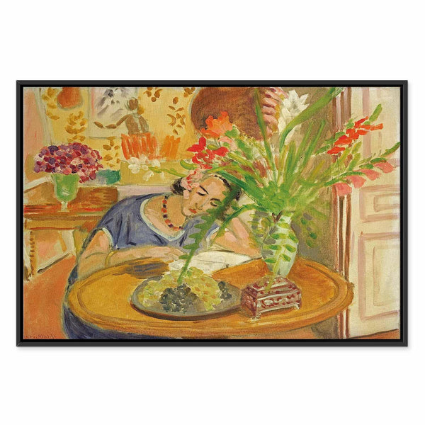 Quadro - Henri Matisse – Woman with Gladioli