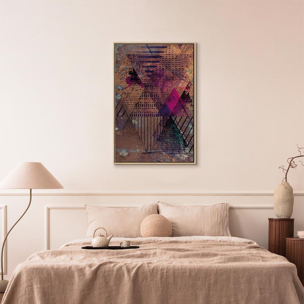 Quadro - Honey Abstraction (1 Part) Vertical