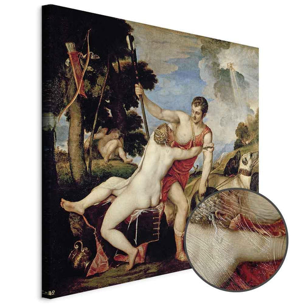 Quadro - Titian – Venus and Adonis