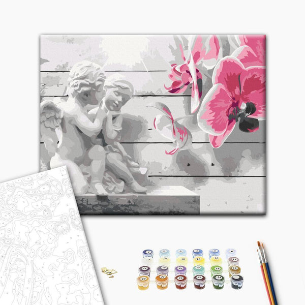 Quadro fai da te - Angels (Pink Orchid)