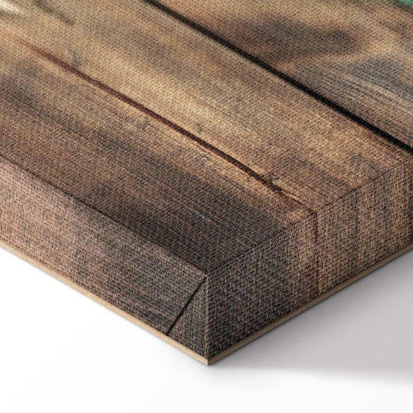 Quadro - World Map: Colourful Continents