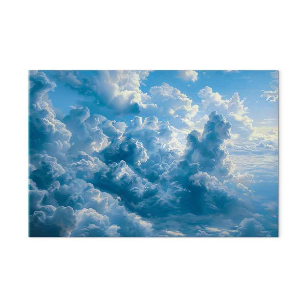 Quadro - Ocean in the Air: Waving Clouds Reflecting Morning Light