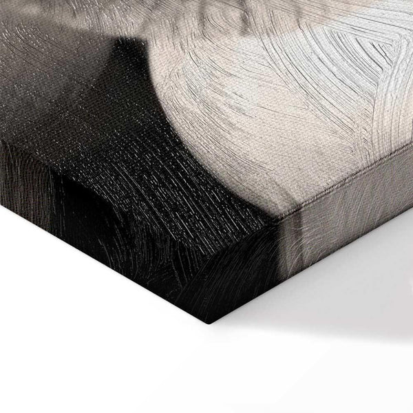 Quadro - Delicacy of Petals in Nature (1-part) - Flower in Black and White