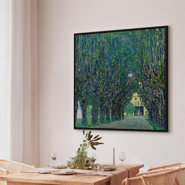 Quadro - Gustav Klimt – Avenue in the Park of Schloss Kammer
