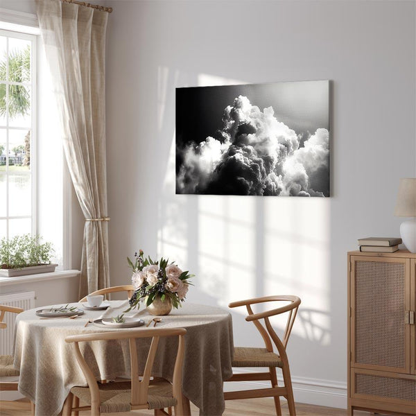 Quadro - Clouds Like from Dreams: Let the Sun Illuminate Your Day – A Visual Feast