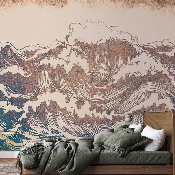 Carta da parati - Giant waves